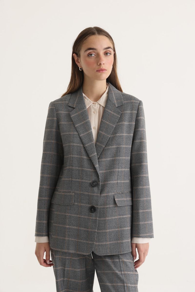BLAZER PPE DE GALES CON LUREX