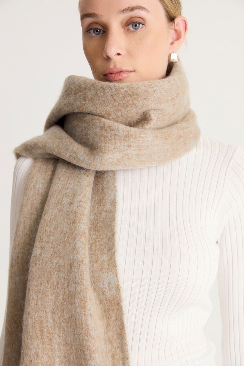 BUFANDA MELANGE NUBE