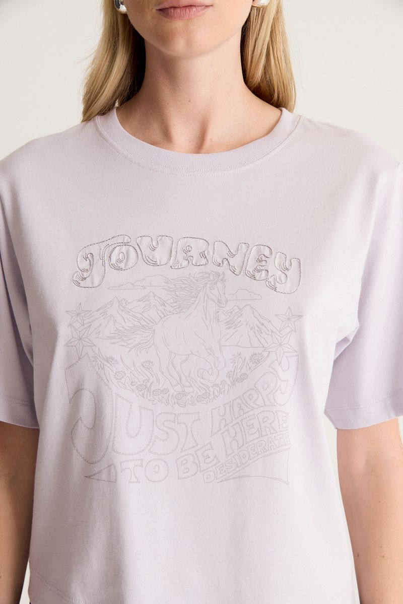 REMERA COTTON EMBROIDERY