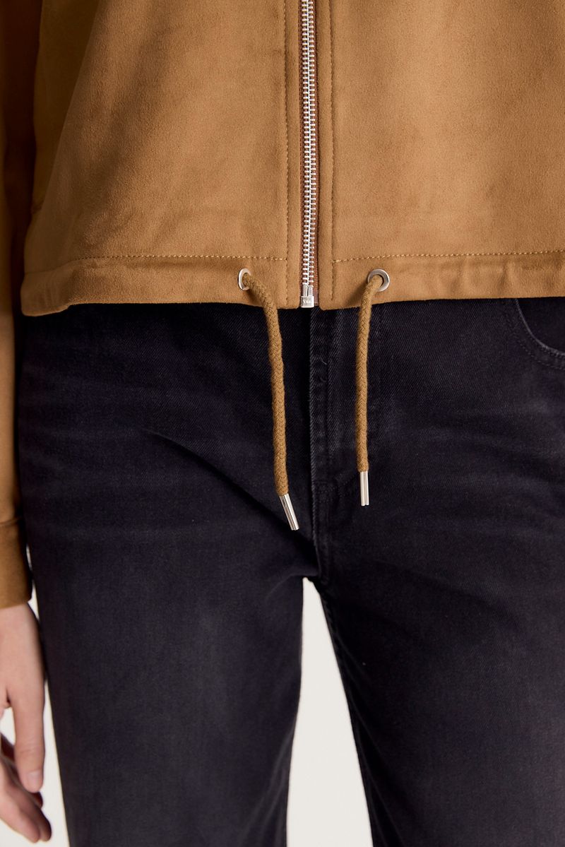 CAMPERA CP BOMBER SUEDE