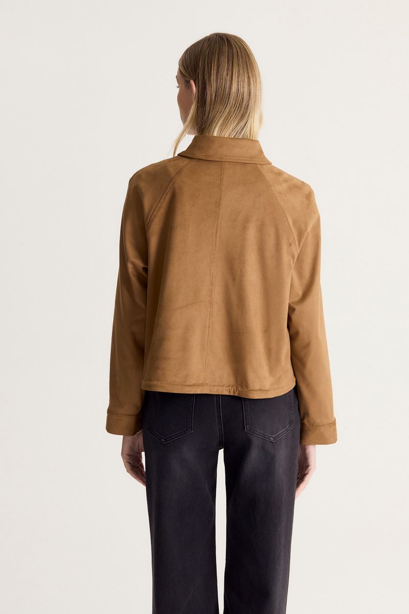 CAMPERA CP BOMBER SUEDE