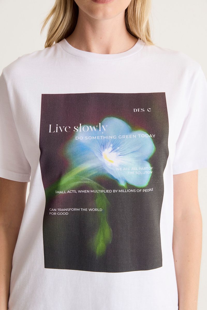 REMERA COTTON PRINT DES C