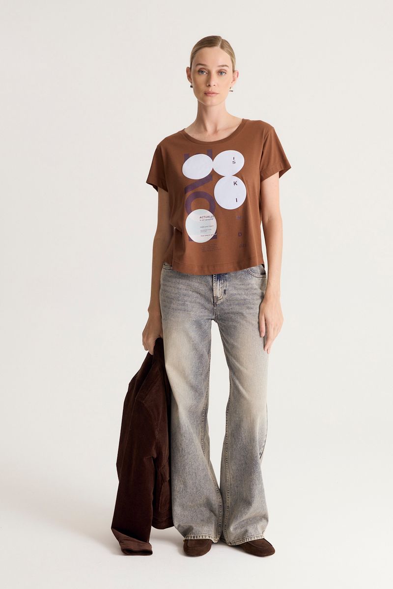 REMERA COTTON PRINT DOT