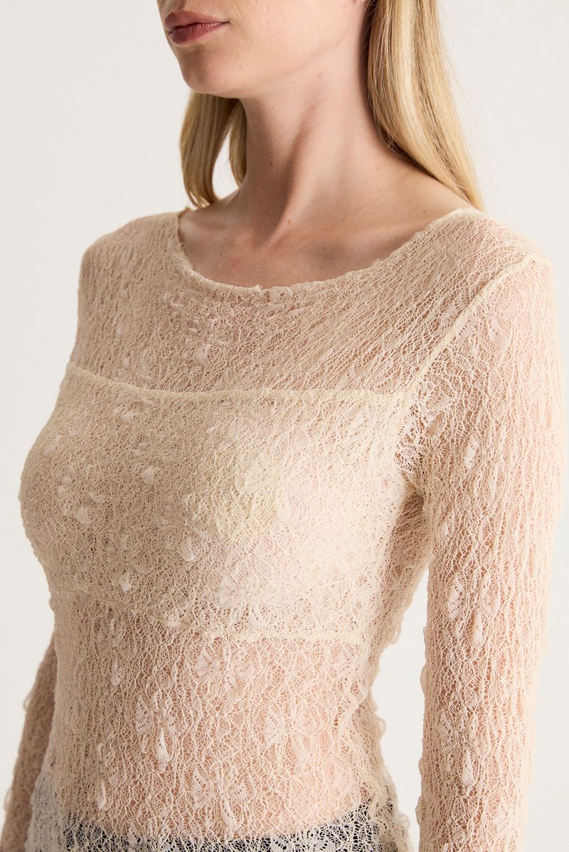 REMERA LACE MADDIE