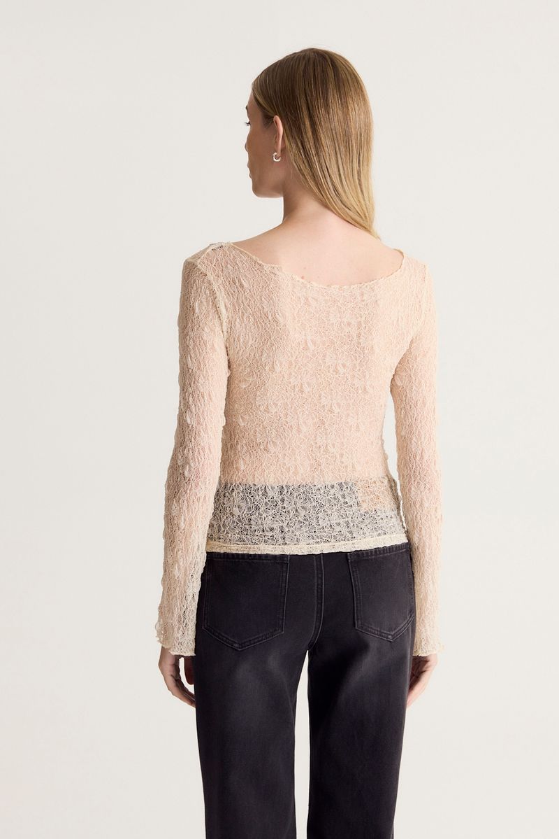 REMERA LACE MADDIE