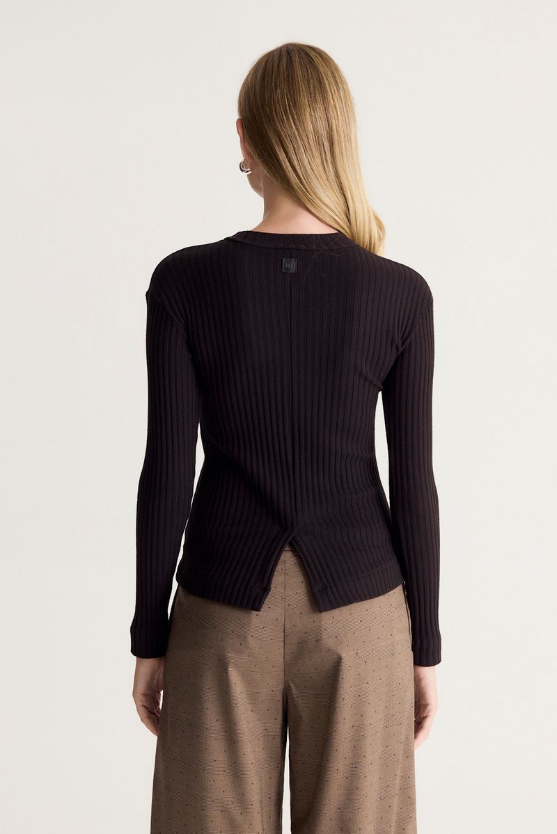 REMERA HEAVY RIBBED MEL