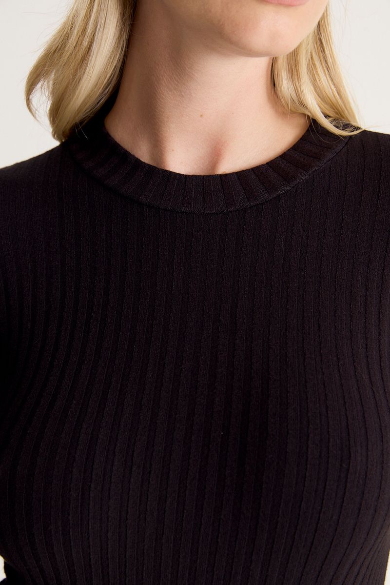 REMERA HEAVY RIBBED MEL