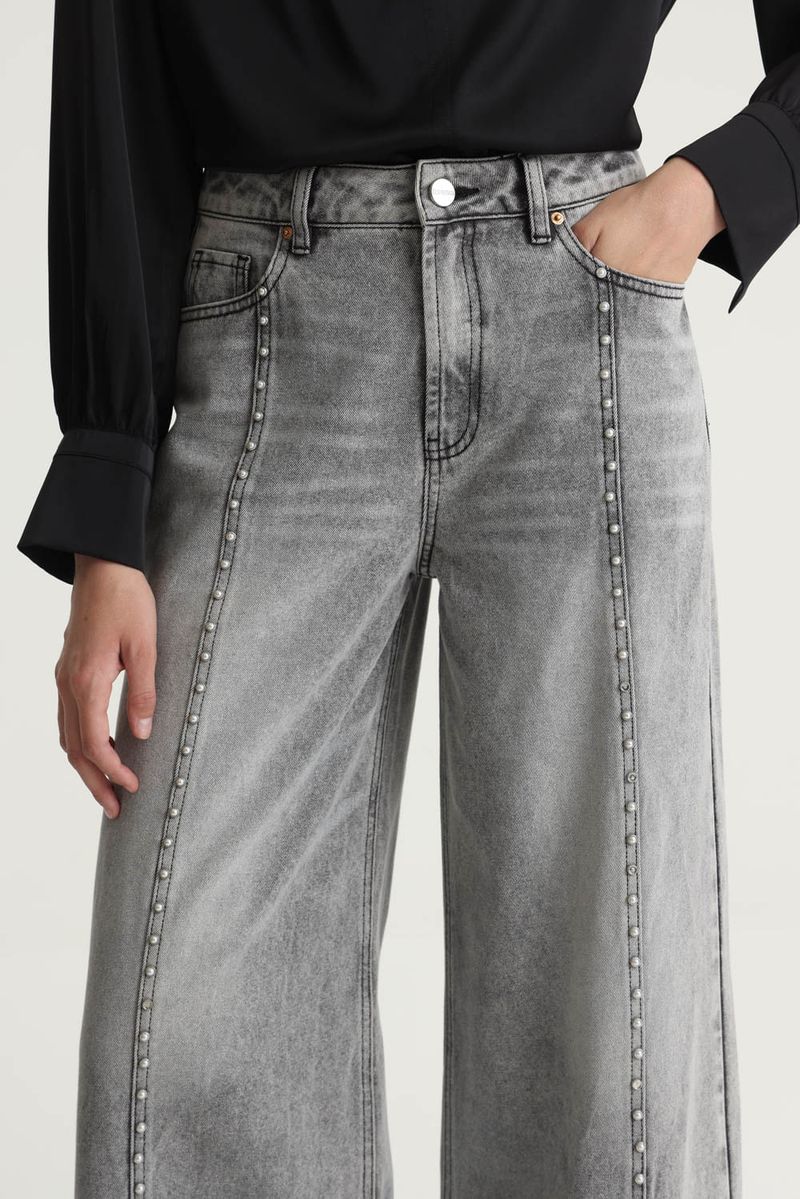 JEAN PEARLS WIDE LEG