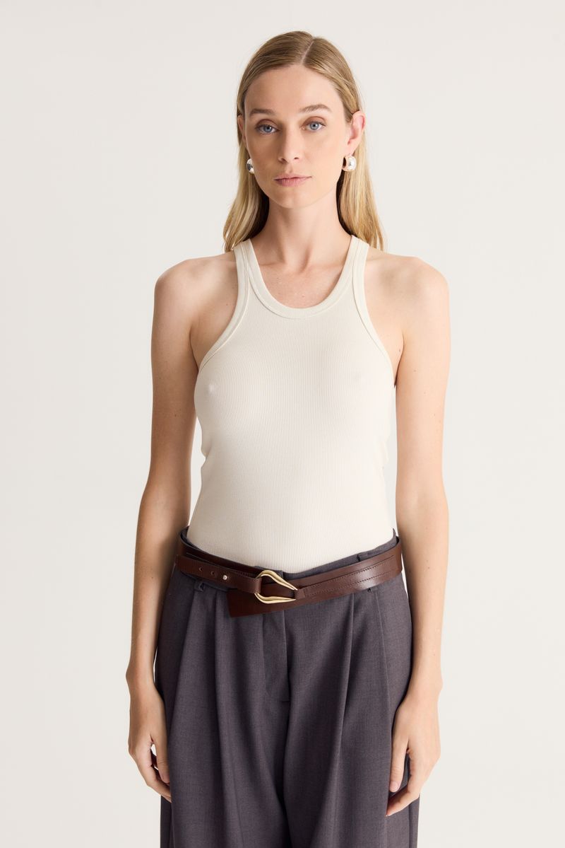 MUSCULOSA RIBBED FINNI