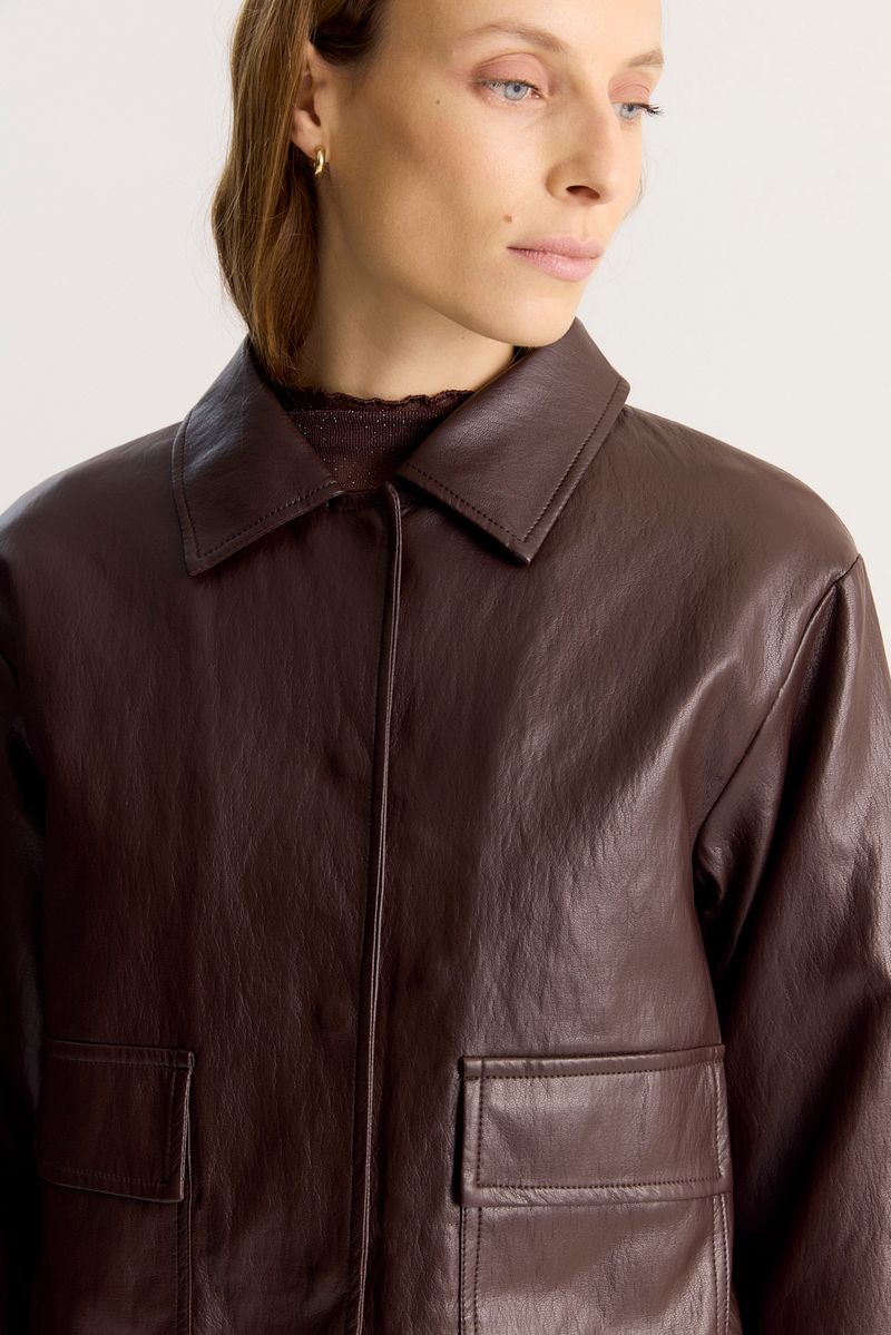 CHAQUETA VEGAN LEATHER
