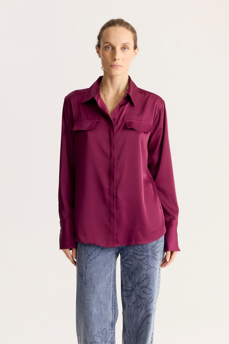 CAMISA SATEN
