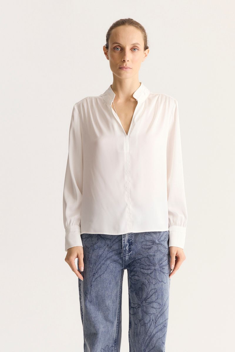 CAMISA BLUSA SATEN