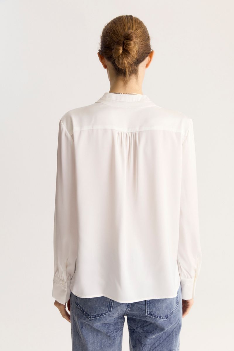 CAMISA BLUSA SATEN