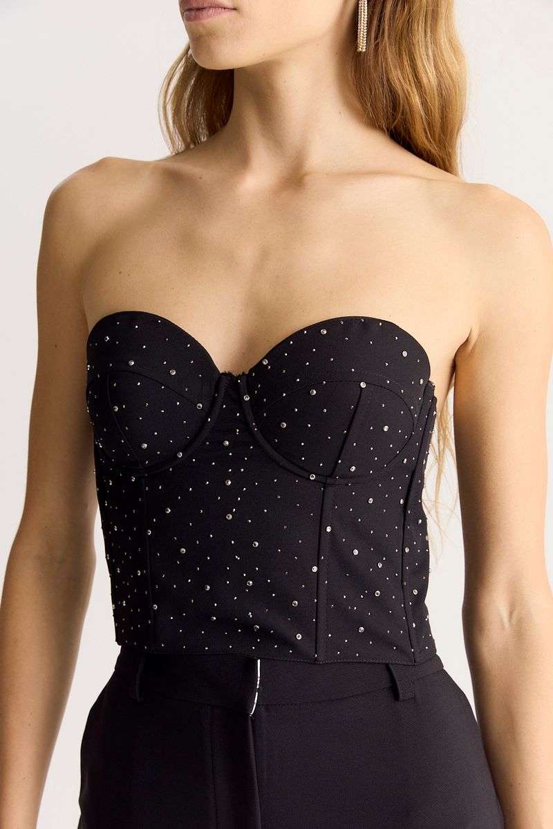 TOP CORSET EMBELLISH