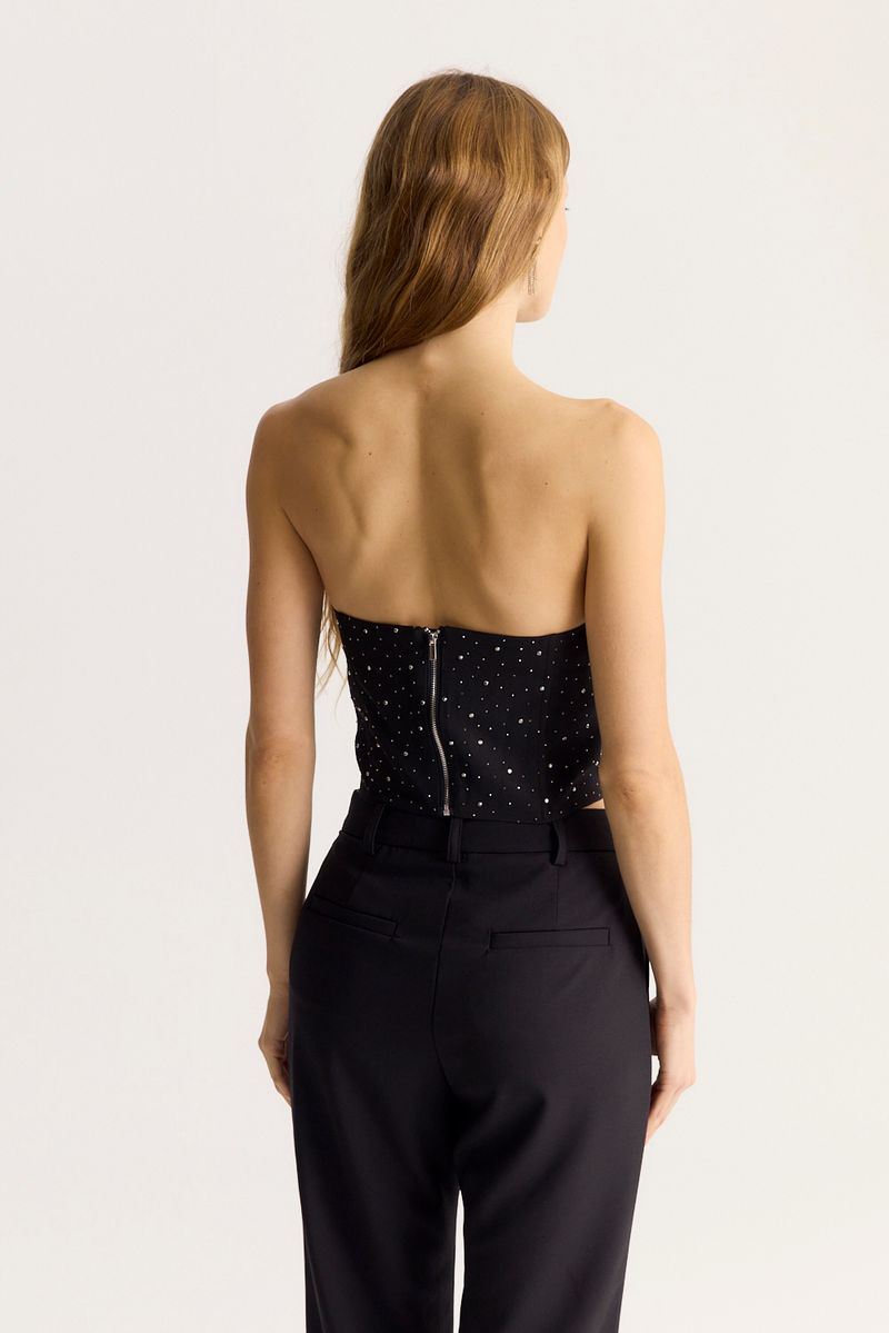 TOP CORSET EMBELLISH