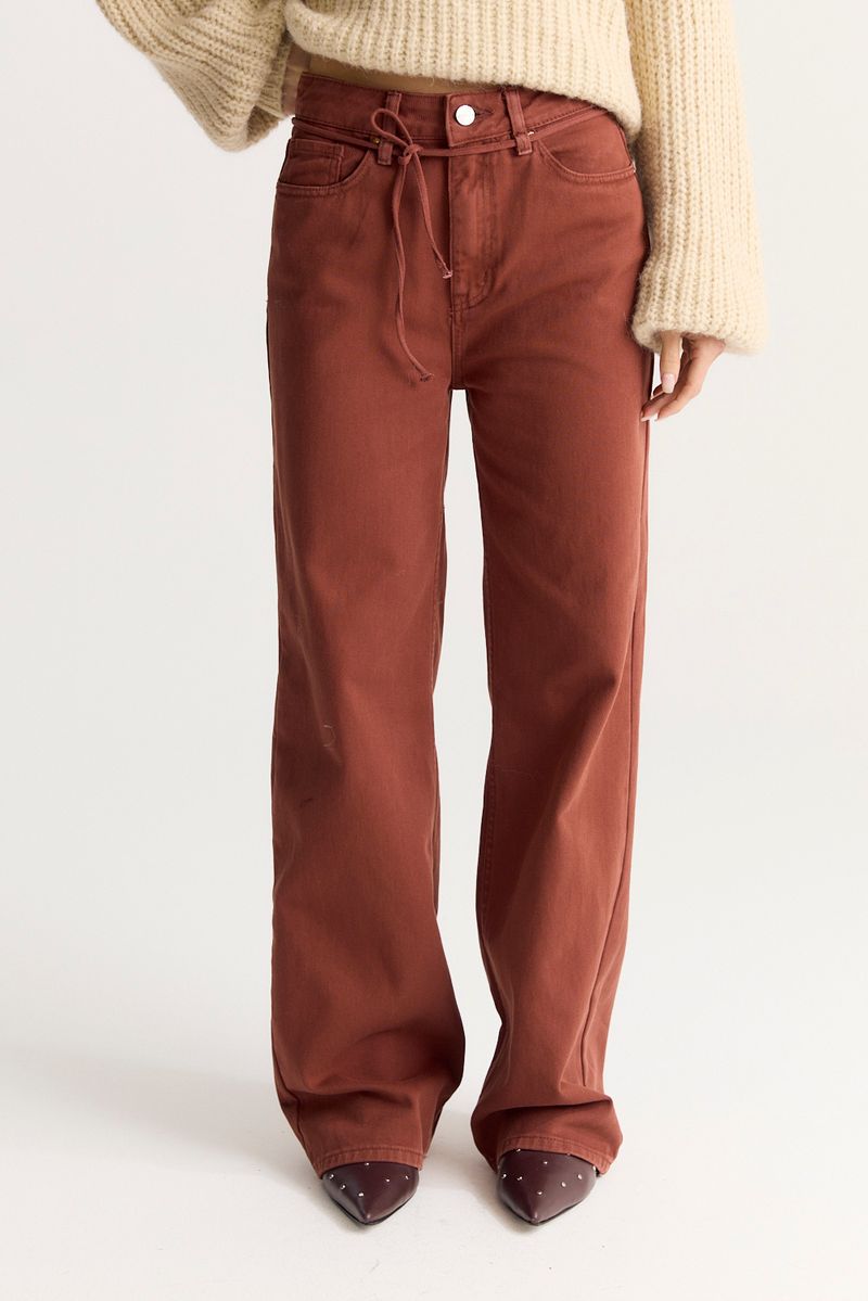 JEAN ALICE RAINBOW WIDE LEG