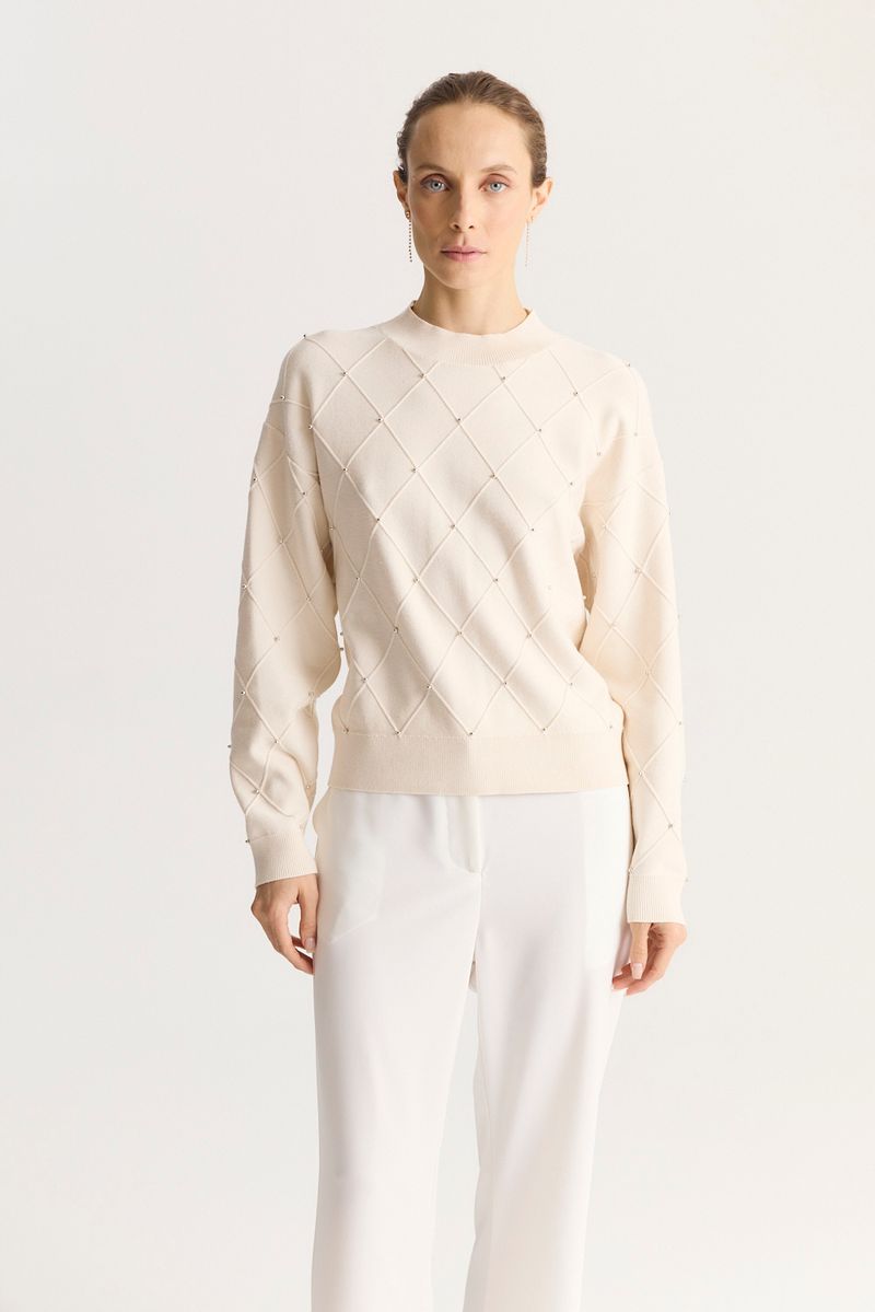 SWEATER PUNCH-ON PEARL