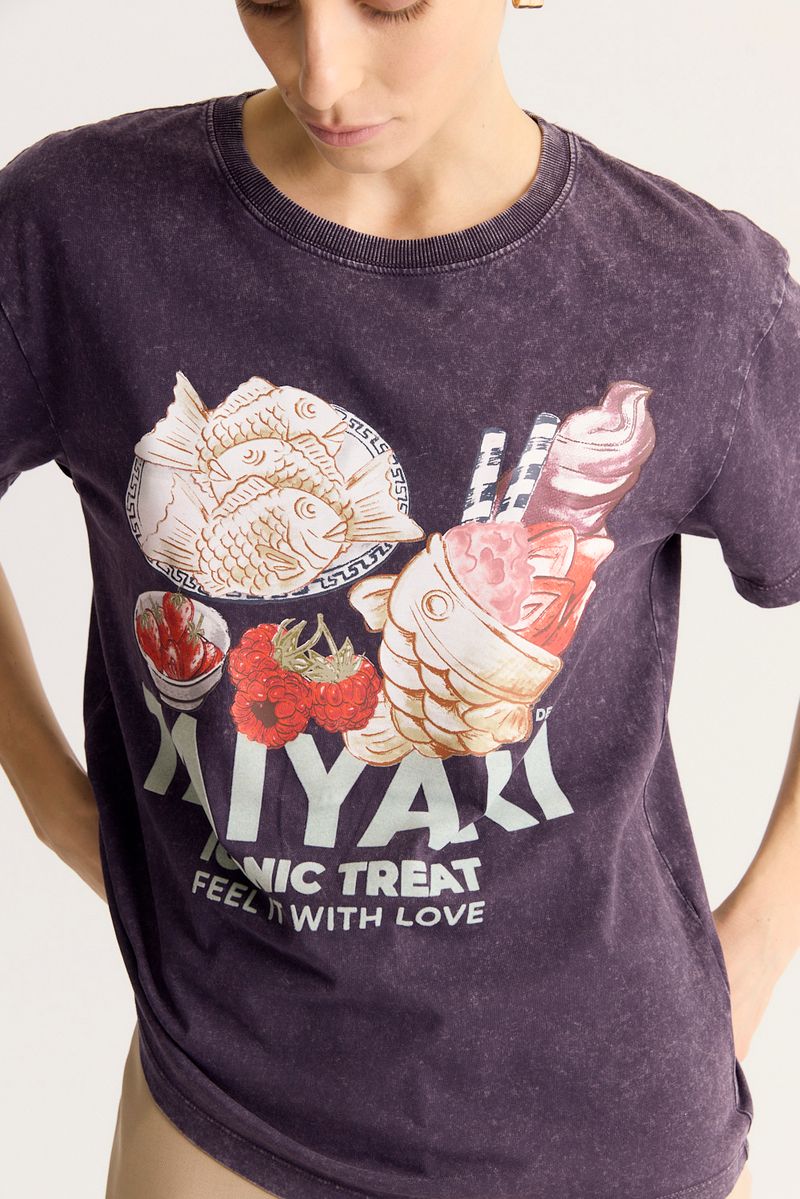 REMERA COTTON PRINT TAIYAKI