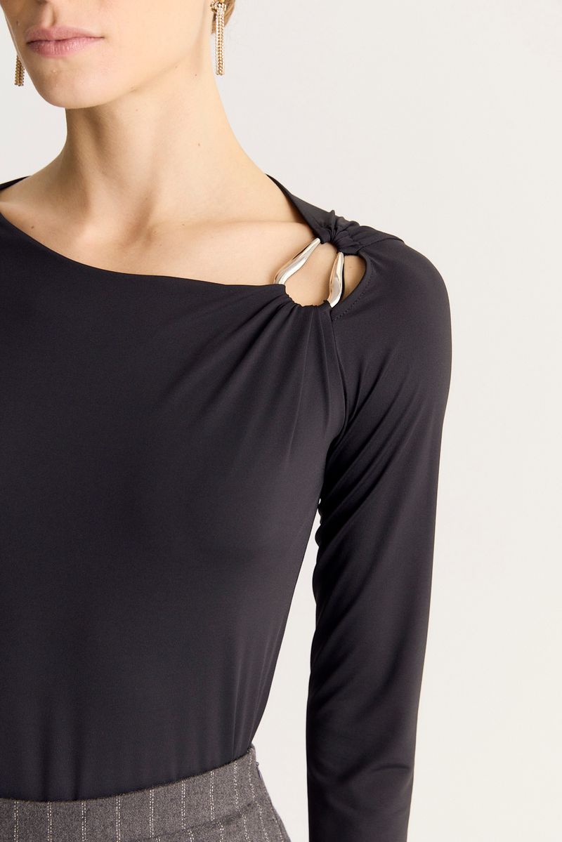 REMERA LONG SPARKLY