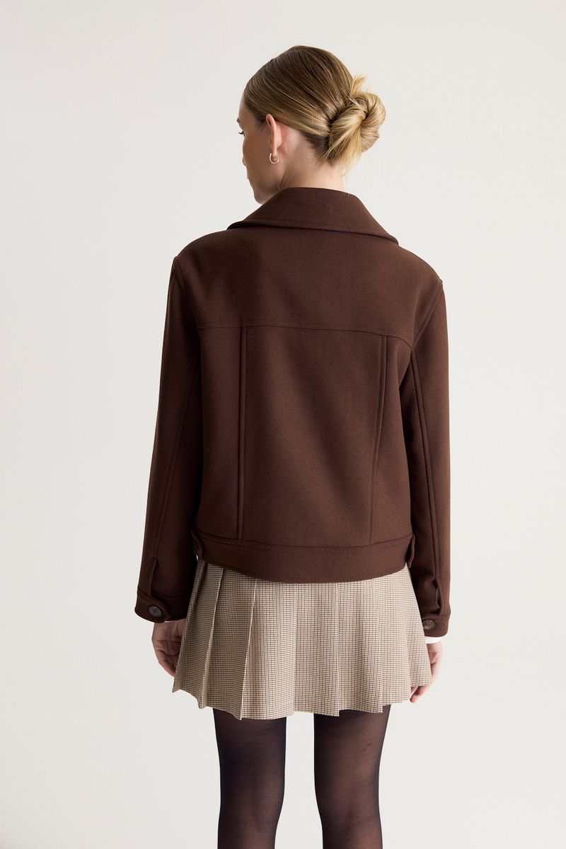 ABRIGO CORTO TWILL