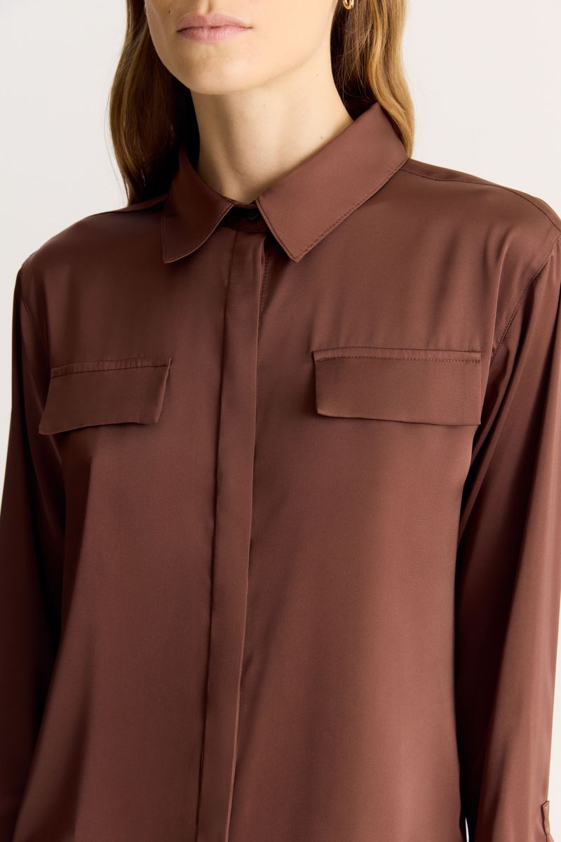 CAMISA SATEN