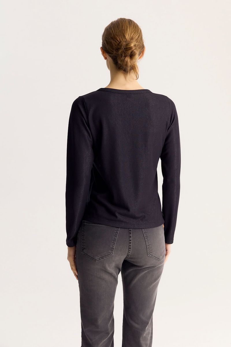 REMERA RIBBED GLOW BEE