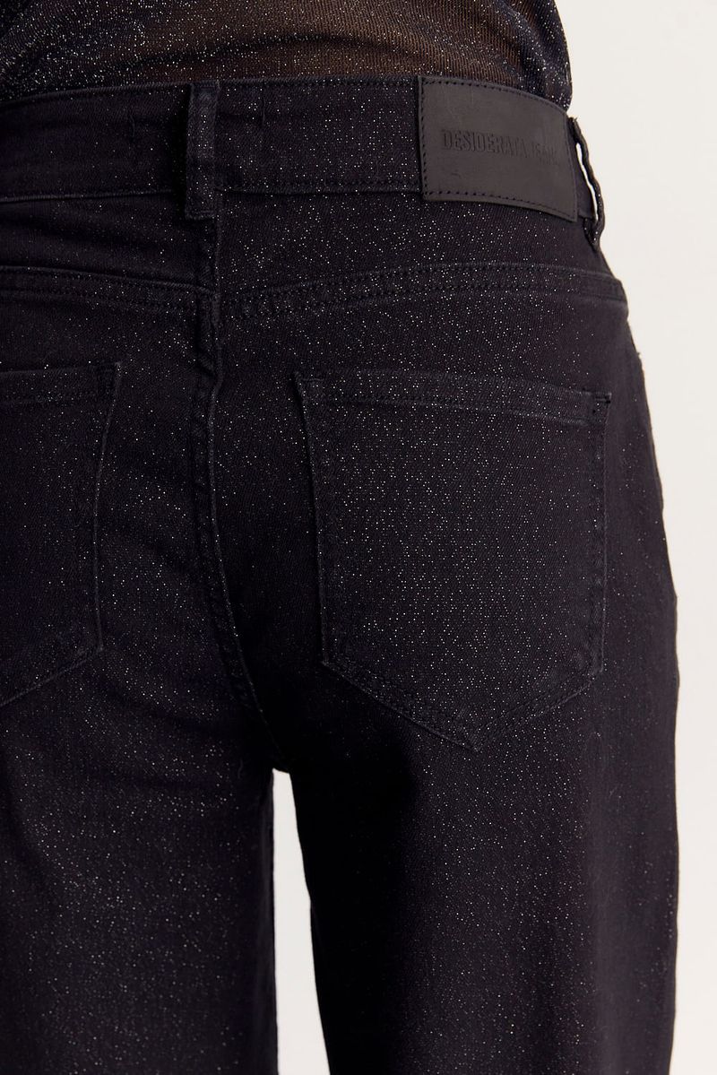 JEAN GLITTER WIDE LEG
