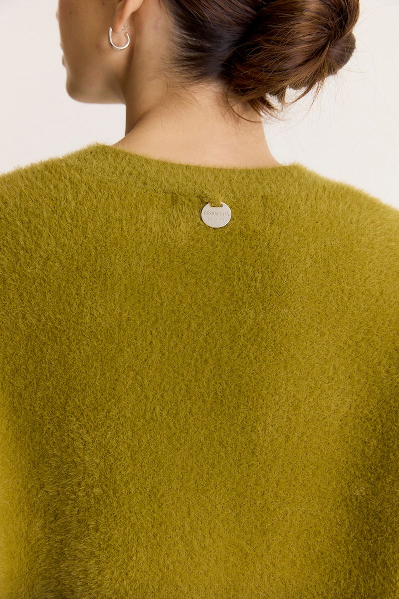 SWEATER ERODED FUR