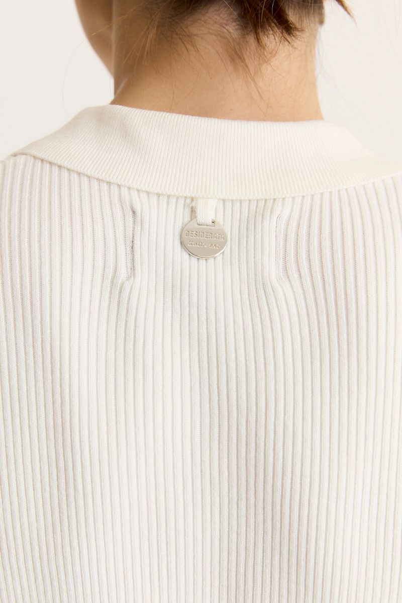 SWEATER POLO BUTTONS