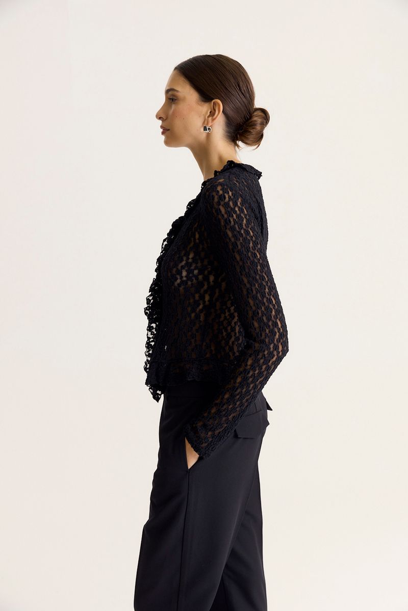TOP LACE RUFFLES