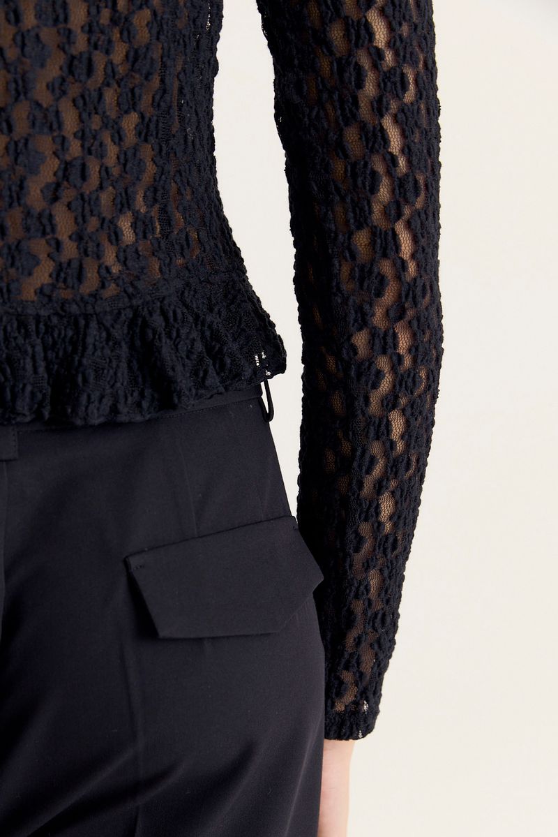 TOP LACE RUFFLES
