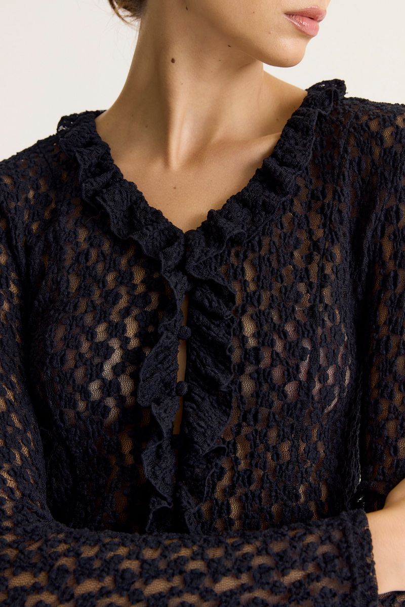 TOP LACE RUFFLES