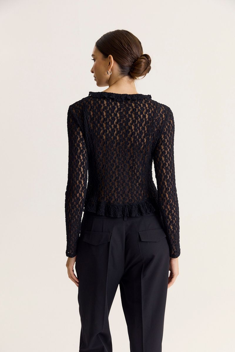 TOP LACE RUFFLES