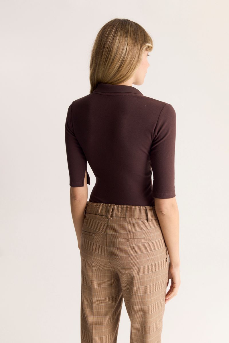 BODY RIBBED POLO