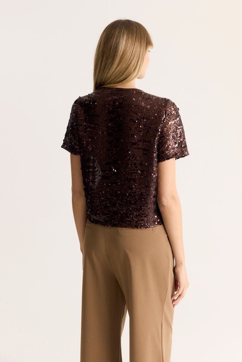 TOP SEQUINS LIZ
