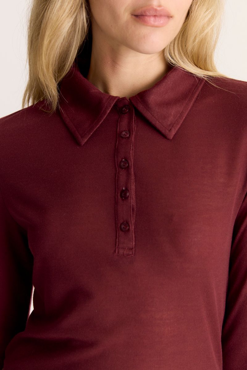 REMERA POLO LONG MERYL