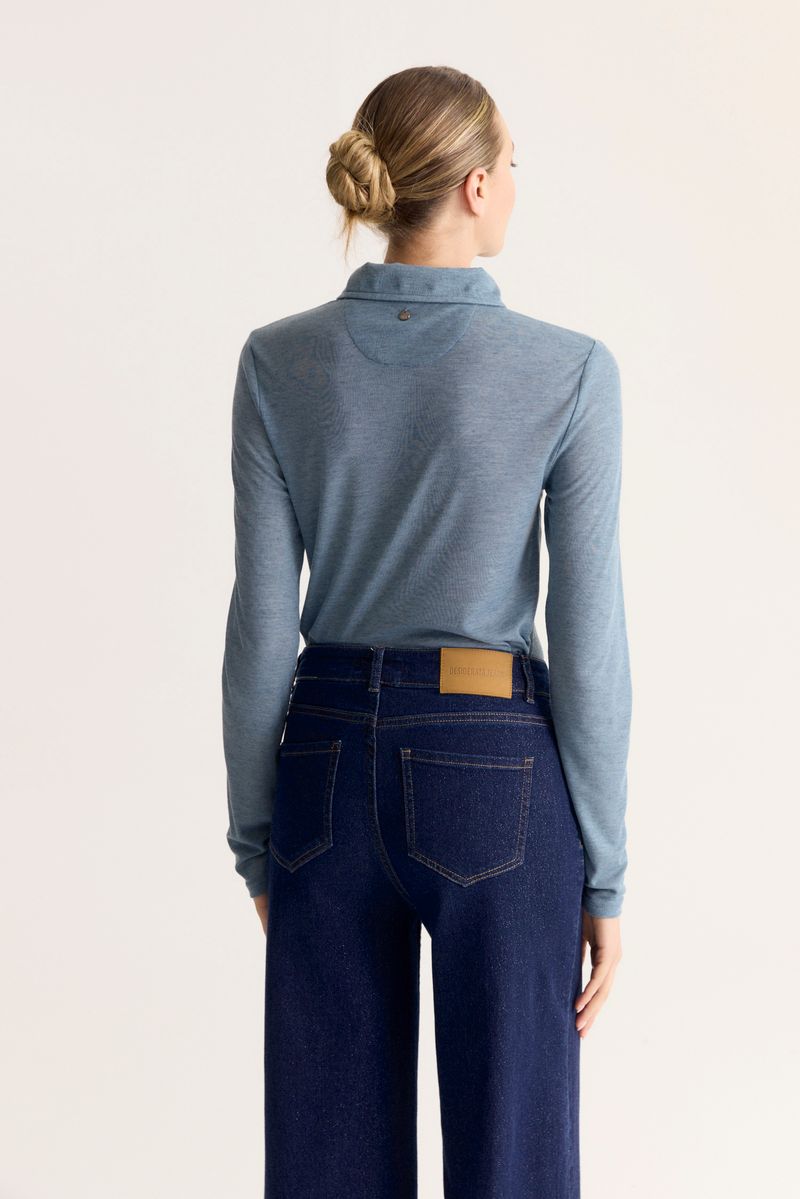 REMERA POLO LONG MERYL