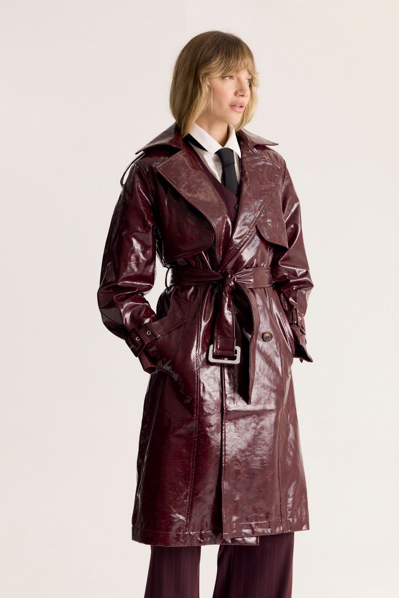 TRENCH CHAROL LONG