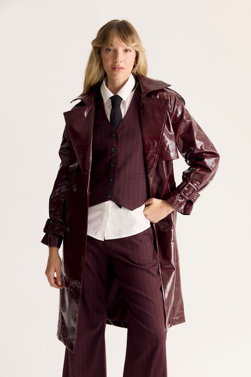 TRENCH CHAROL LONG