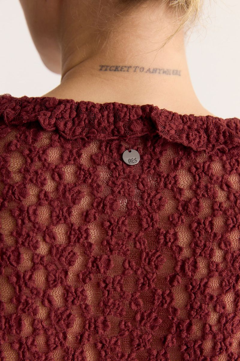 TOP LACE RUFFLES