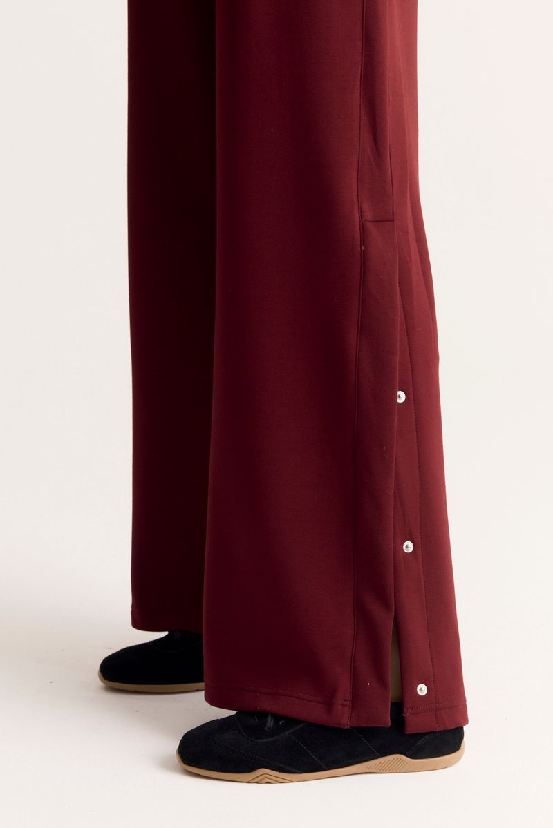 PANTALON SPORTY SNAP WIDE KATE