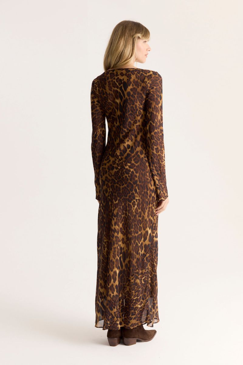 VESTIDO LONG ANIMAL