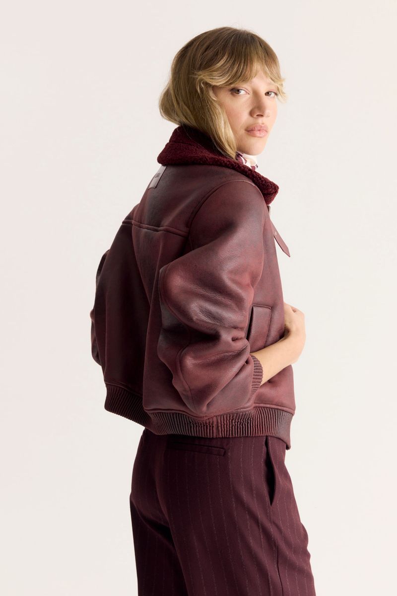 CAMPERA AVIADOR NOBUCK