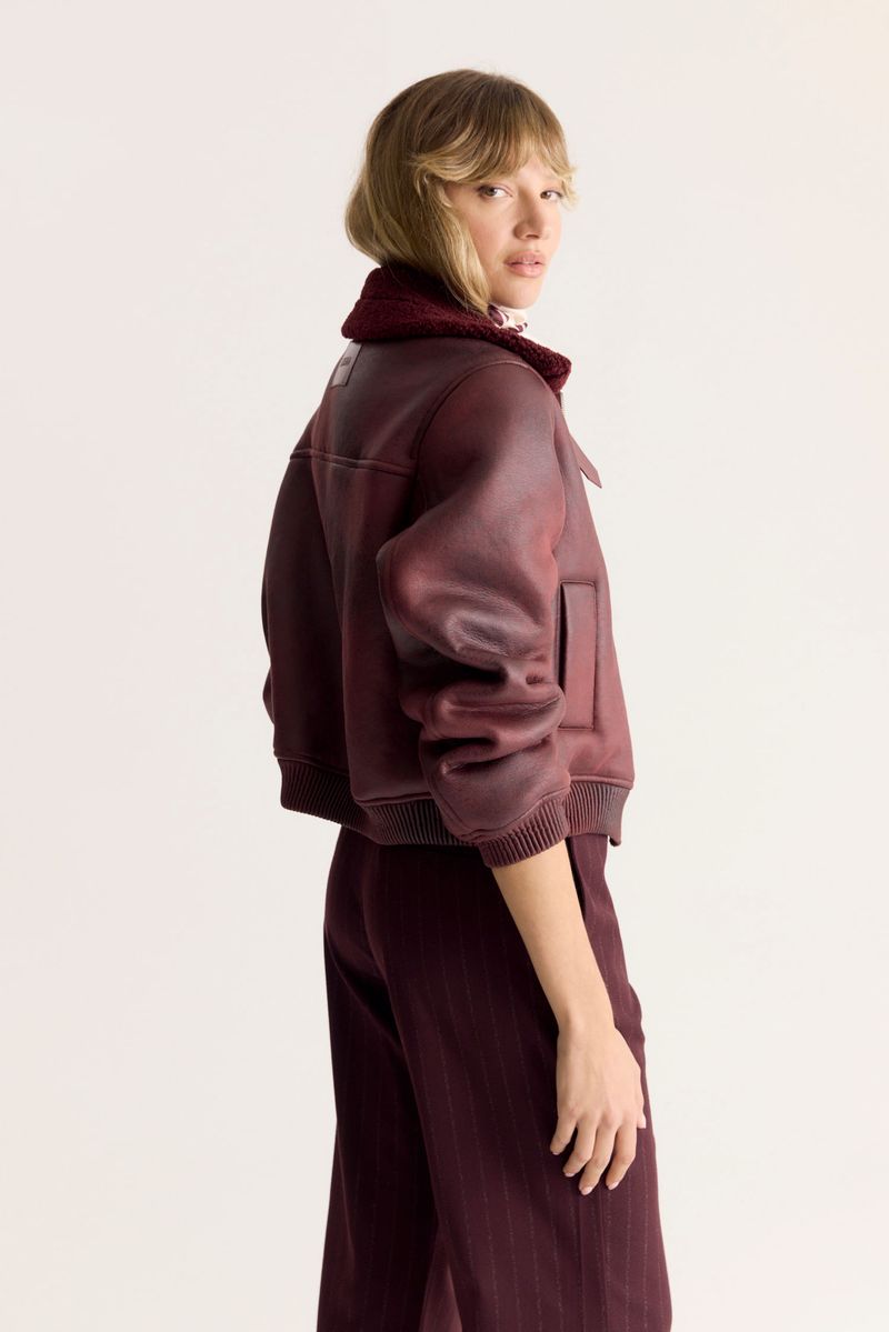 CAMPERA AVIADOR NOBUCK
