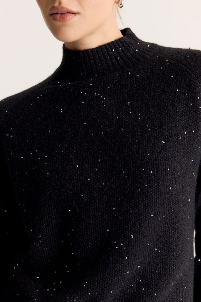 SWEATER LUREX SEQUINS