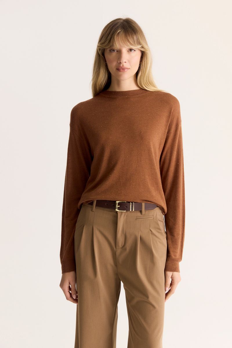 SWEATER ESSENTIAL LUREX