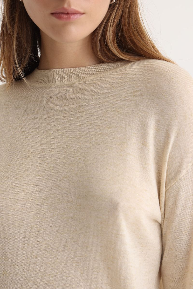 SWEATER ESSENTIAL LUREX