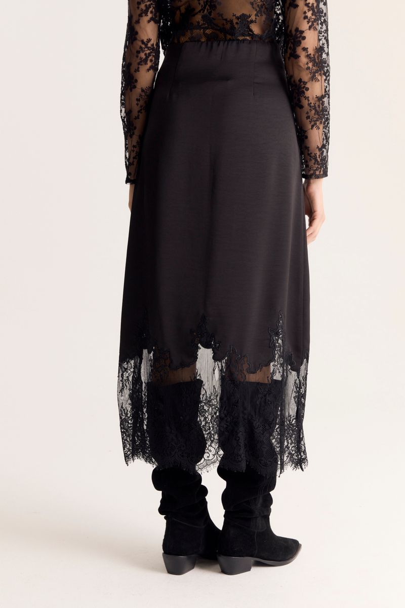 POLLERA SATEN LACE