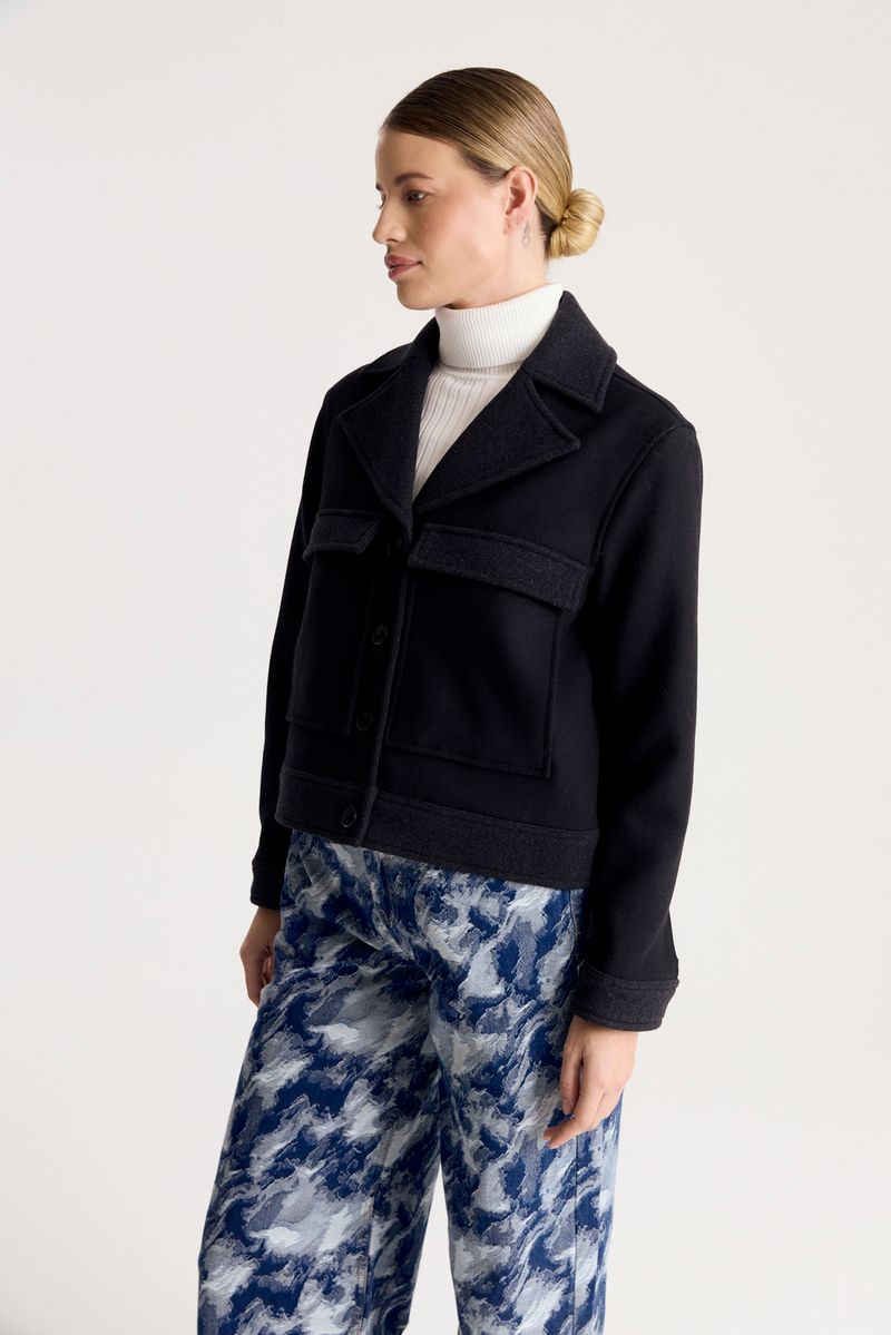 ABRIGO CORTO TWILL