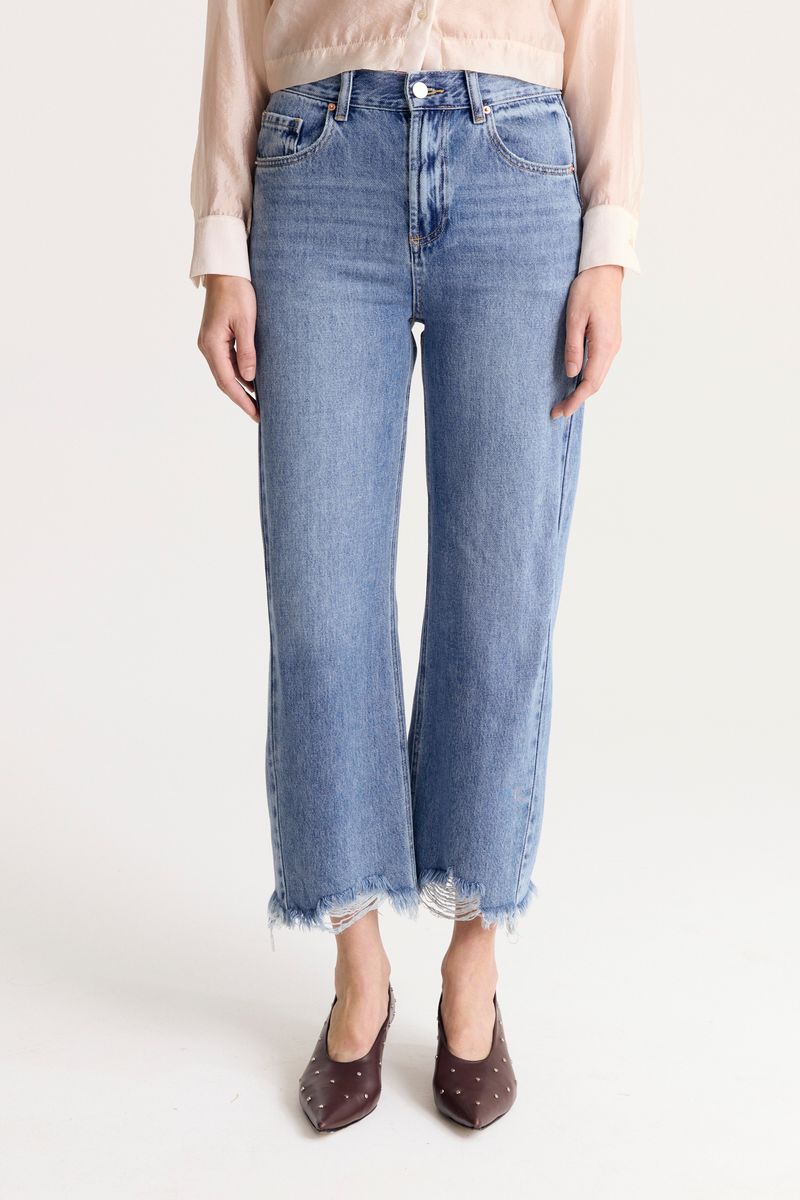JEAN CARROT ANKLE TUCKS